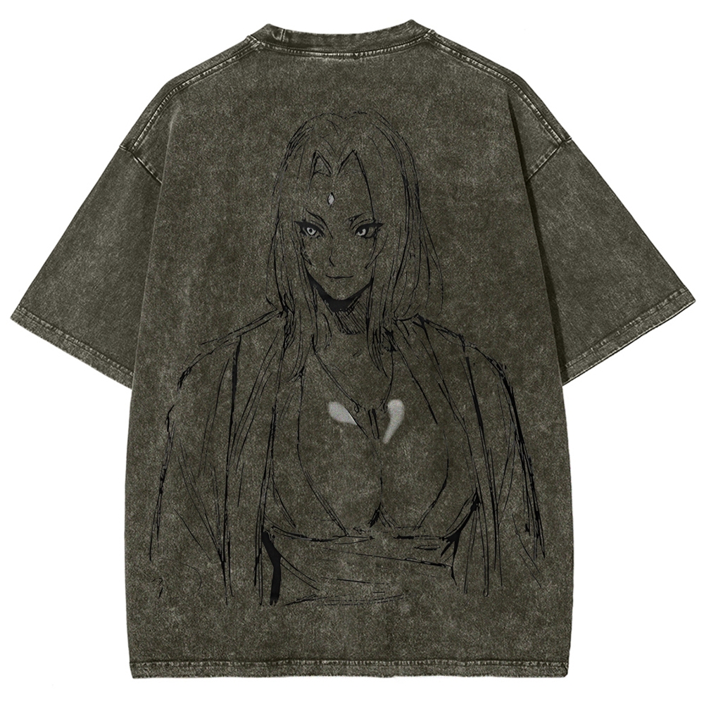 Naruto Unisex Fit Washed T-Shirt 2504009774-Coordom