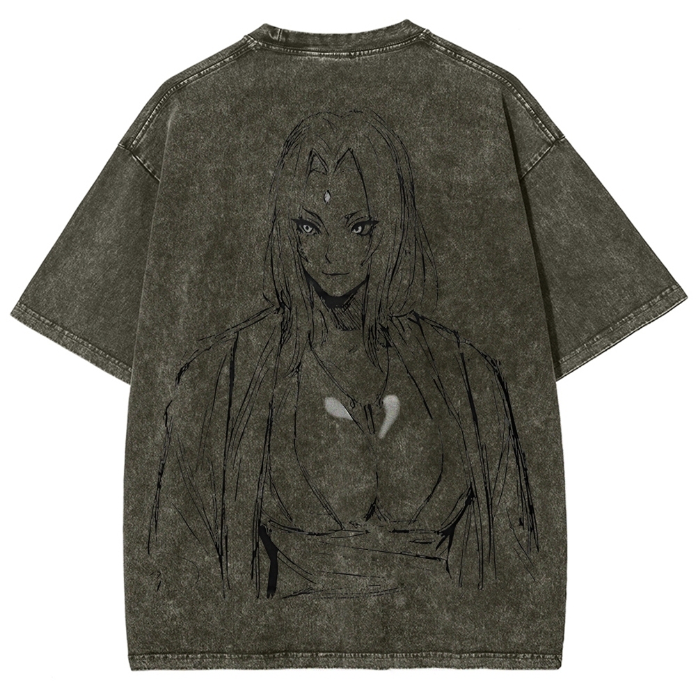 Naruto Unisex Fit Washed T-Shirt 2504009774-Coordom
