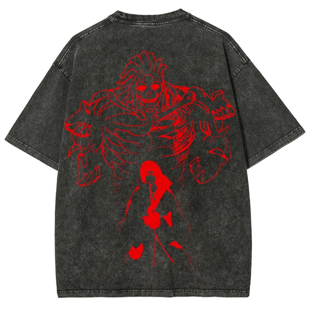 Naruto Unisex Fit Washed T-Shirt 2502006949-Coordom