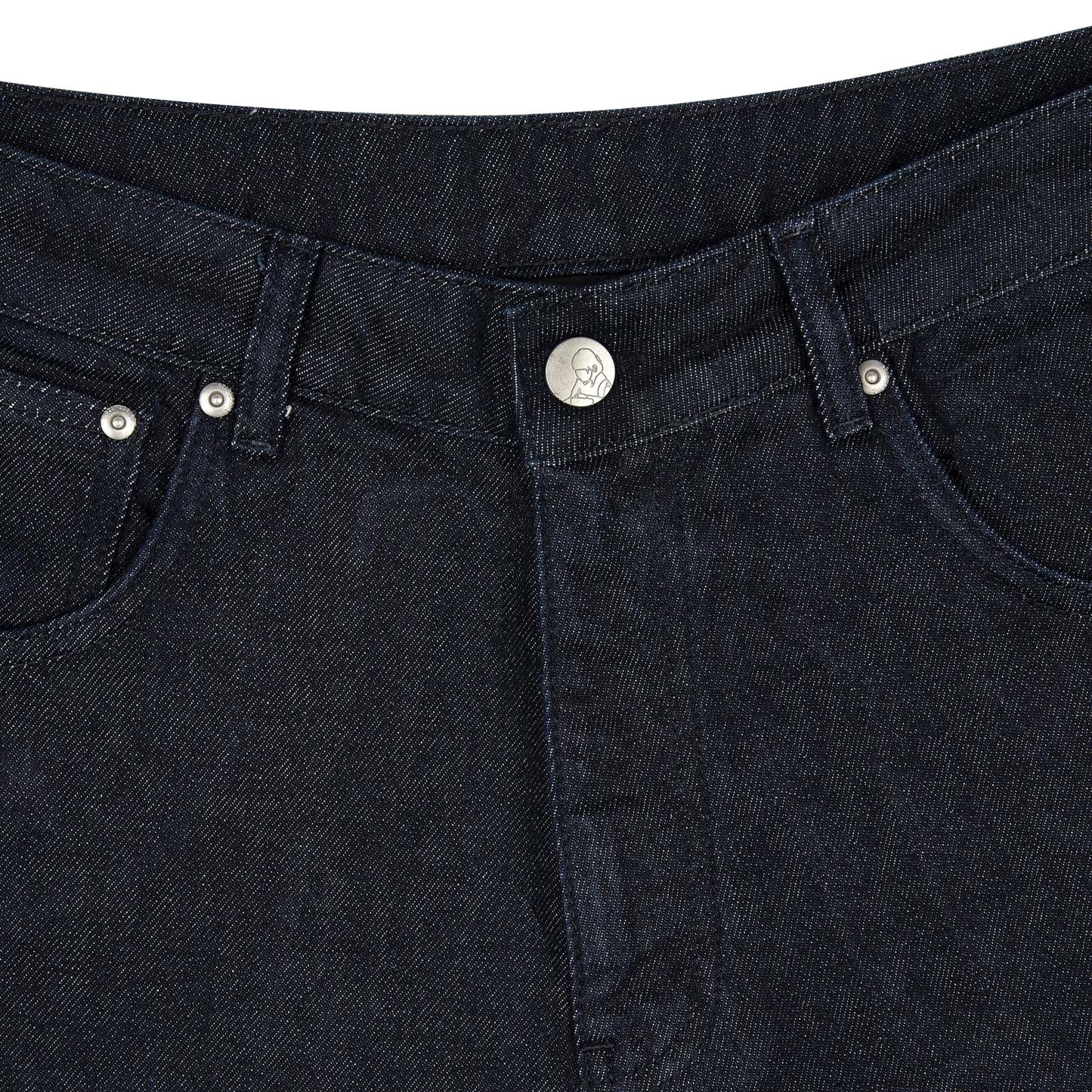 "whales v2" Jorts dark indigo-Coordom