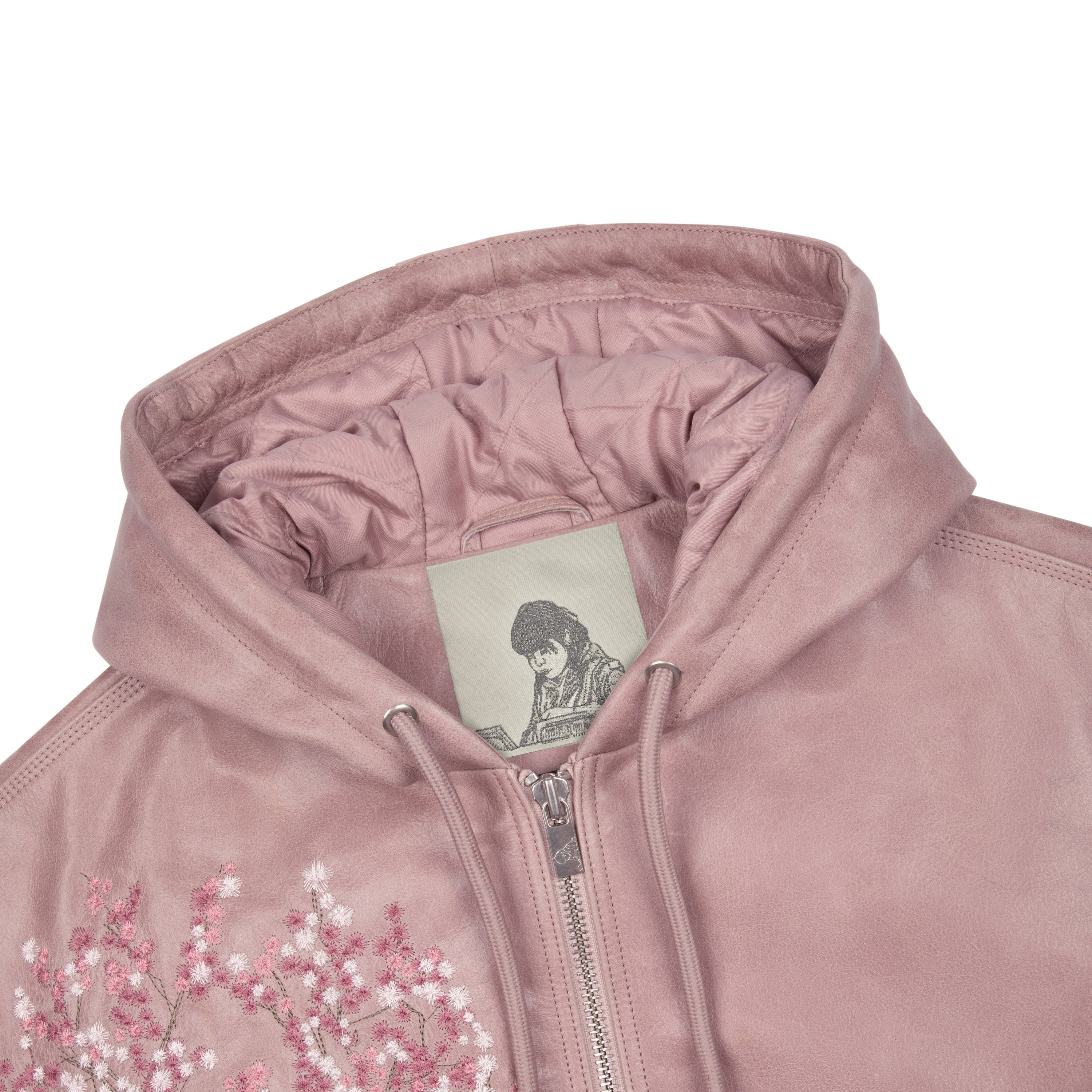 "blossom v3" Leather Jacket-Coordom