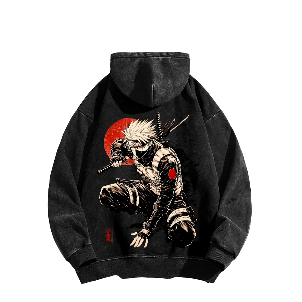 Naruto Unisex Washed Hoodie 2511024516-Coordom