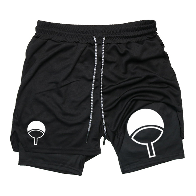 Uchiha Gym Shorts-Coordom