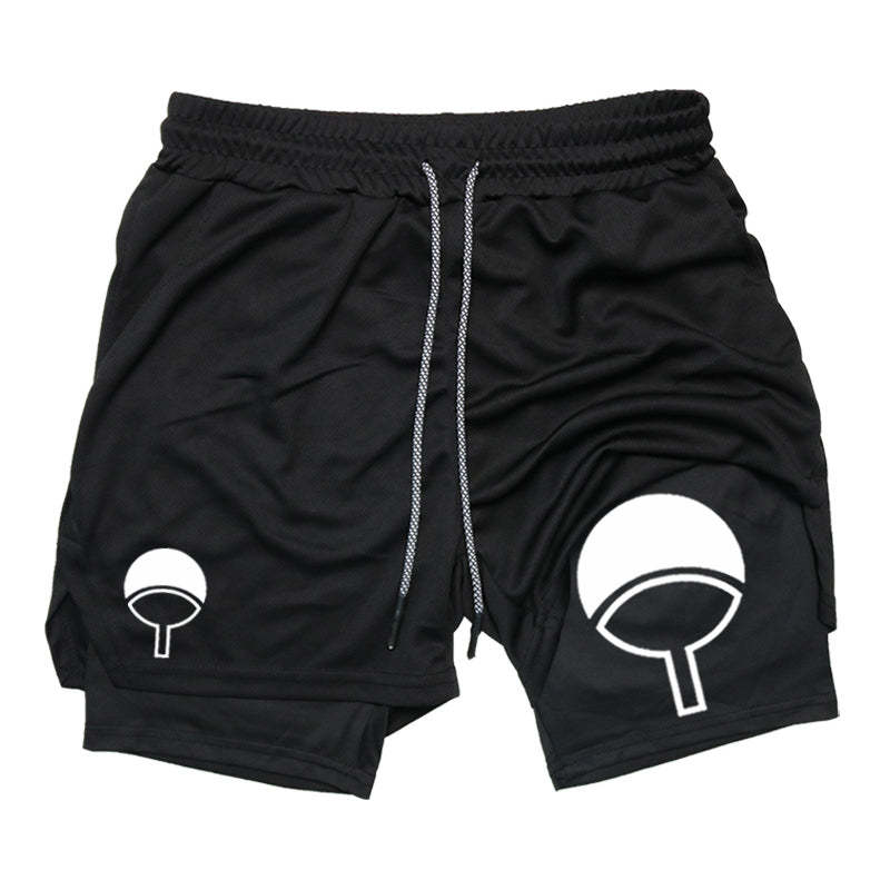 Uchiha Gym Shorts-Coordom