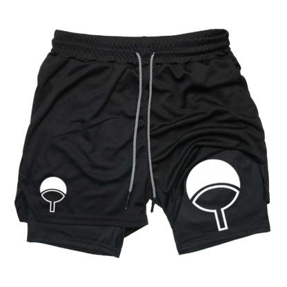 Uchiha Gym Shorts-Coordom