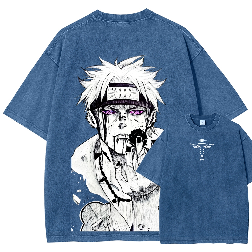 Naturo Unisex Fit Washed T-Shirt 2507024103-Coordom