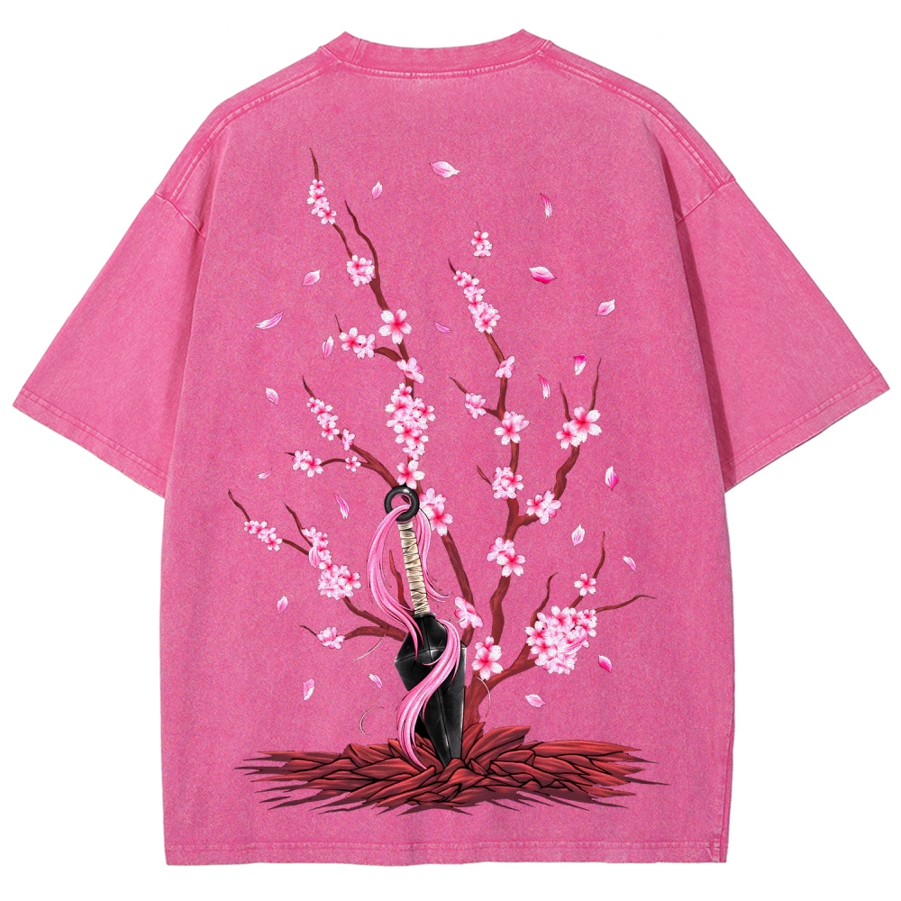 Naruto Unisex Fit Washed T-Shirt 2507030119-Coordom