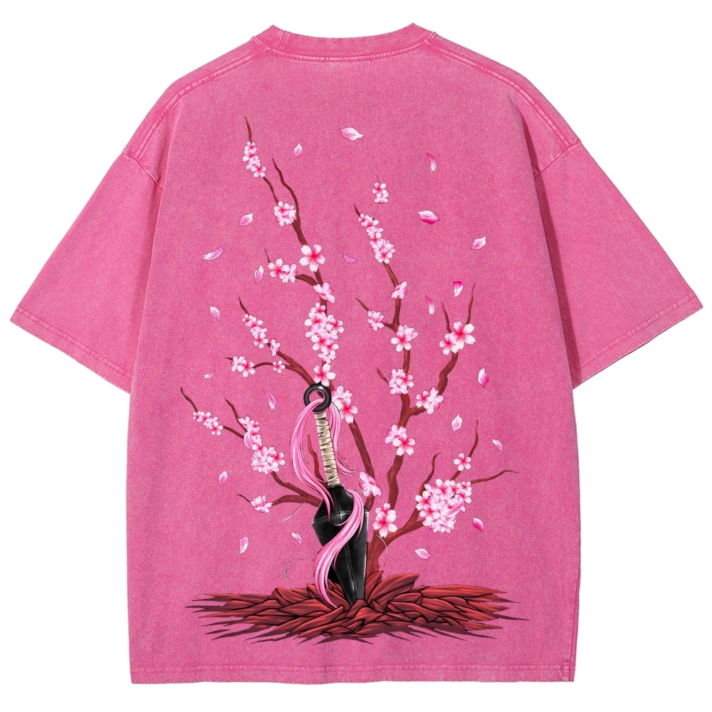 Naruto Unisex Fit Washed T-Shirt 2507030119-Coordom