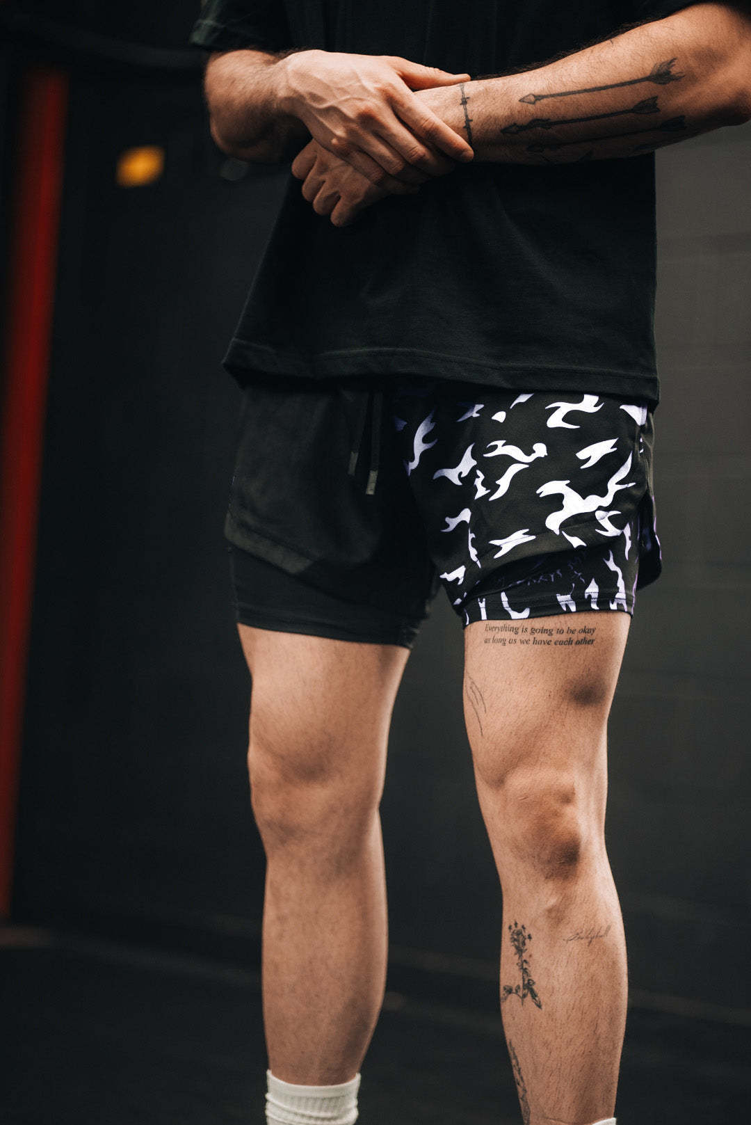 CURSE MARK PERFORMANCE SHORTS-Coordom