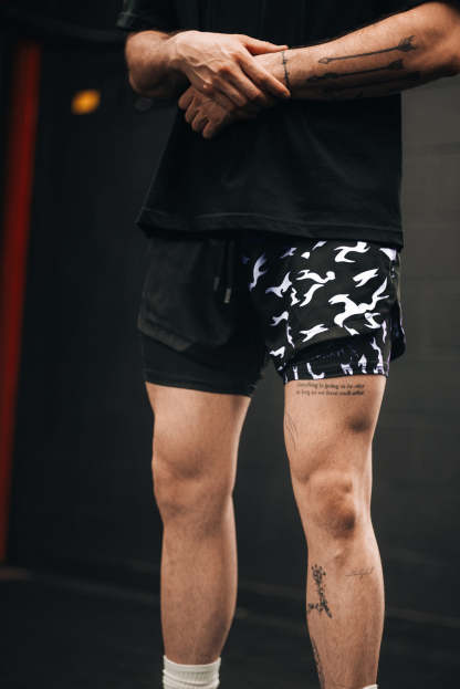 CURSE MARK PERFORMANCE SHORTS-Coordom