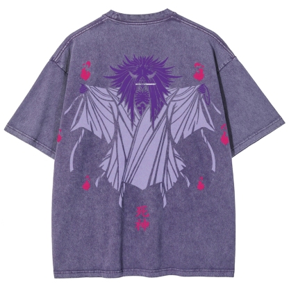 Uzumaki Naruto Unisex Fit Washed T-Shirt-Coordom