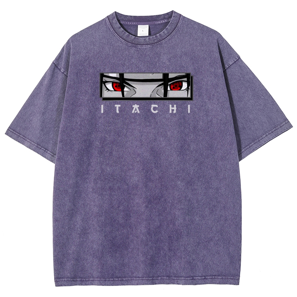 Naruto Unisex Fit Washed T-Shirt 2508023391-Coordom