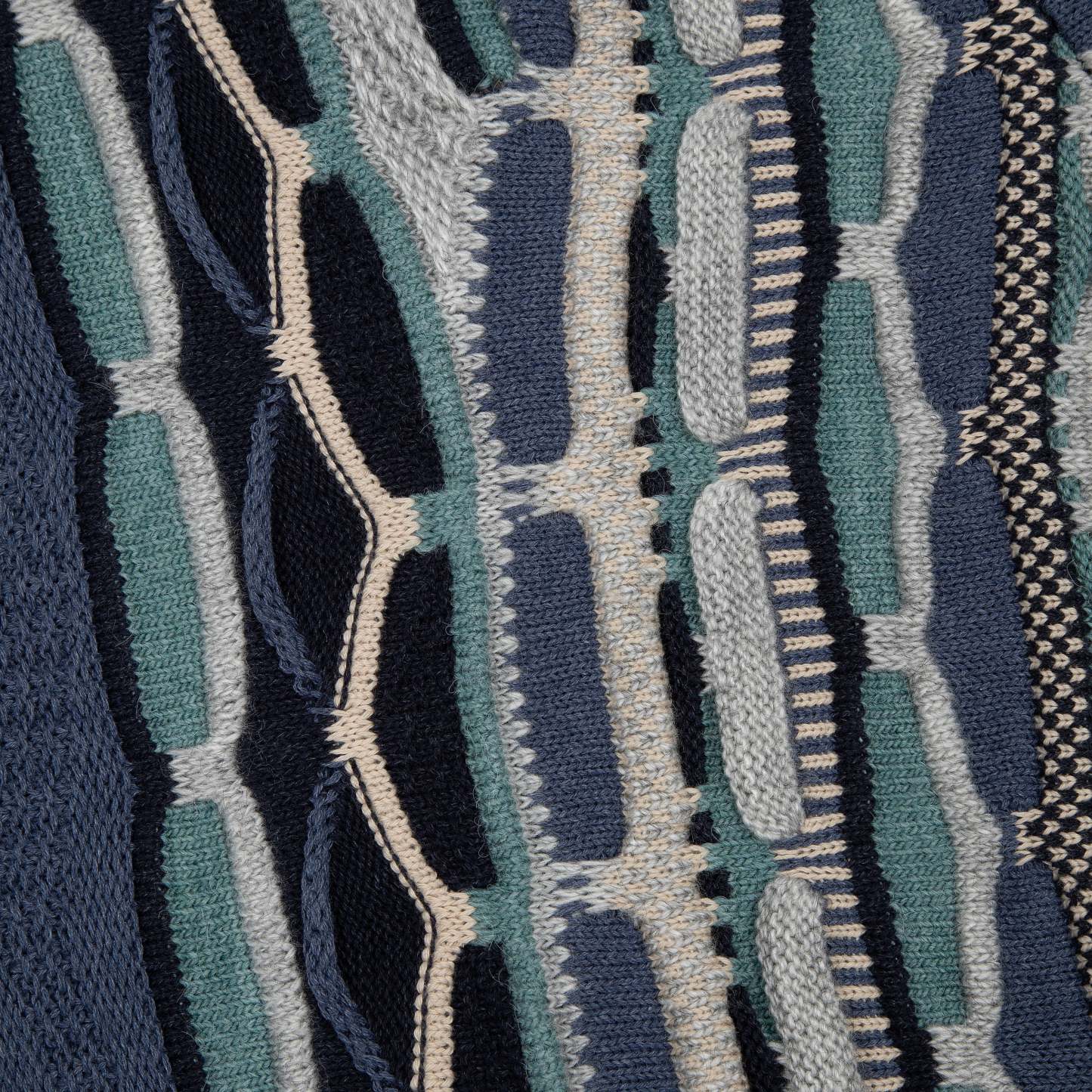 "yakuza v2" Knit dark blue-Coordom