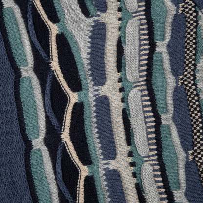 "yakuza v2" Knit dark blue-Coordom
