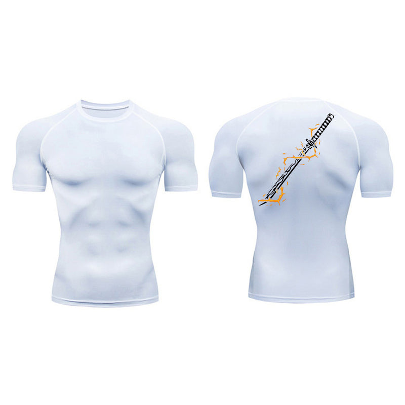 Zenitsu Compression T-Shirt-Coordom