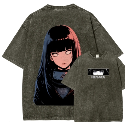 Naruto Unisex Fit Washed T-Shirt 2603001374-Coordom