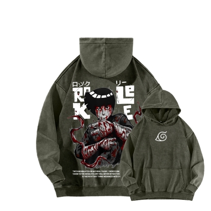 Naruto Unisex Washed Hoodie 2602007535-Coordom