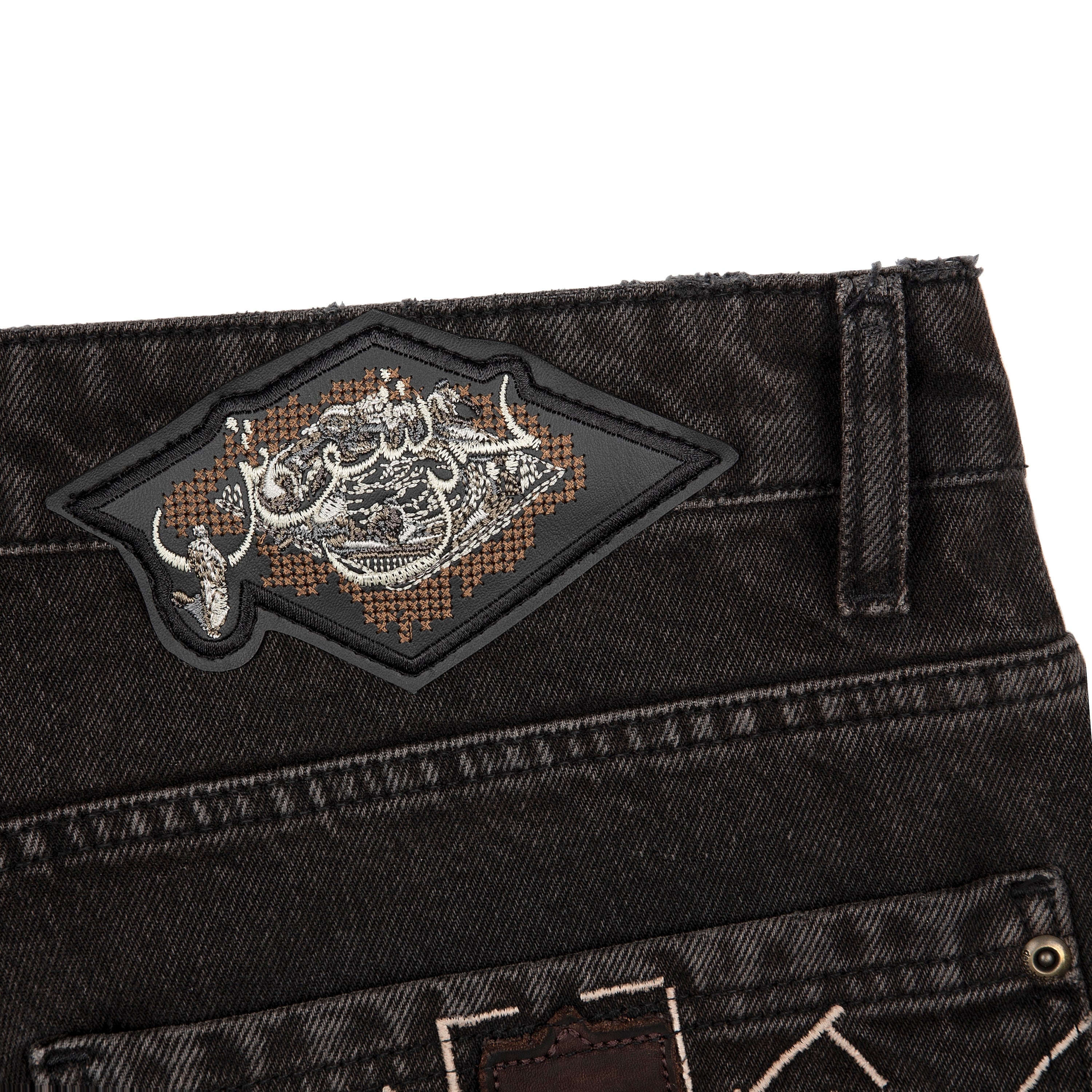  brown washed Jorts-Coordom