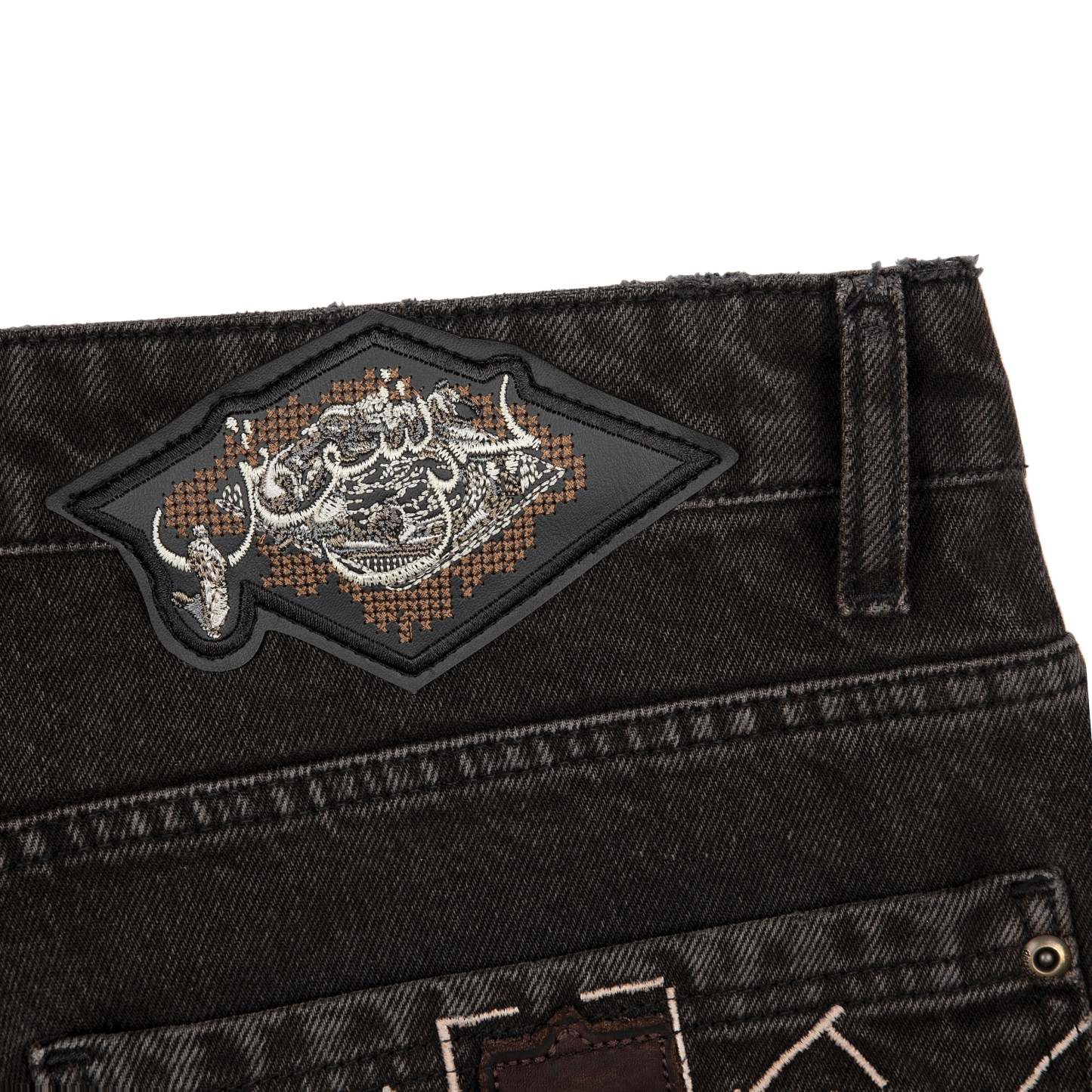  brown washed Jorts-Coordom