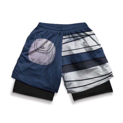 Kakashi Gym Shorts-Coordom