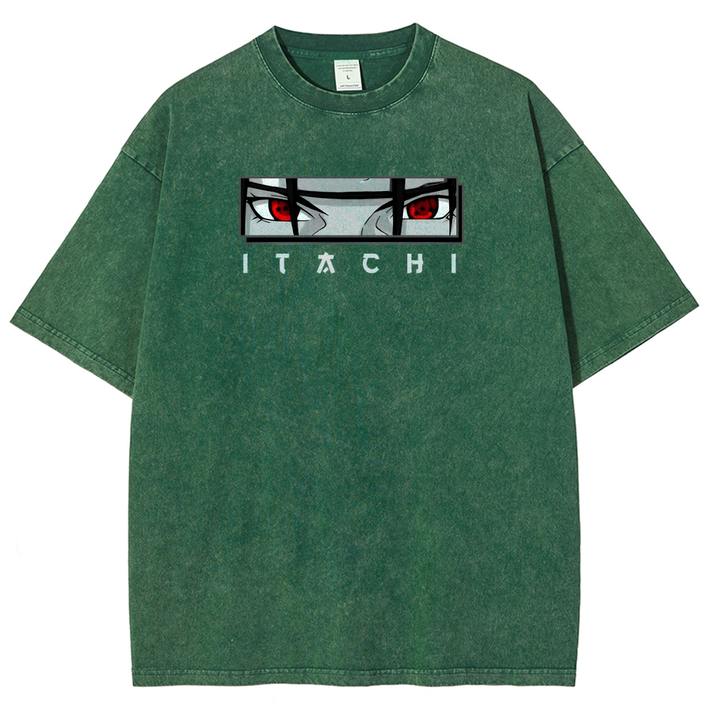 Naruto Unisex Fit Washed T-Shirt 2508023391-Coordom