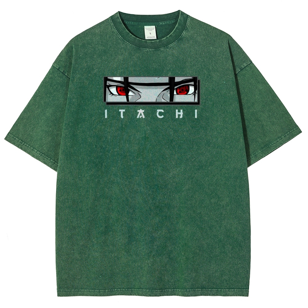 Naruto Unisex Fit Washed T-Shirt 2508023391-Coordom