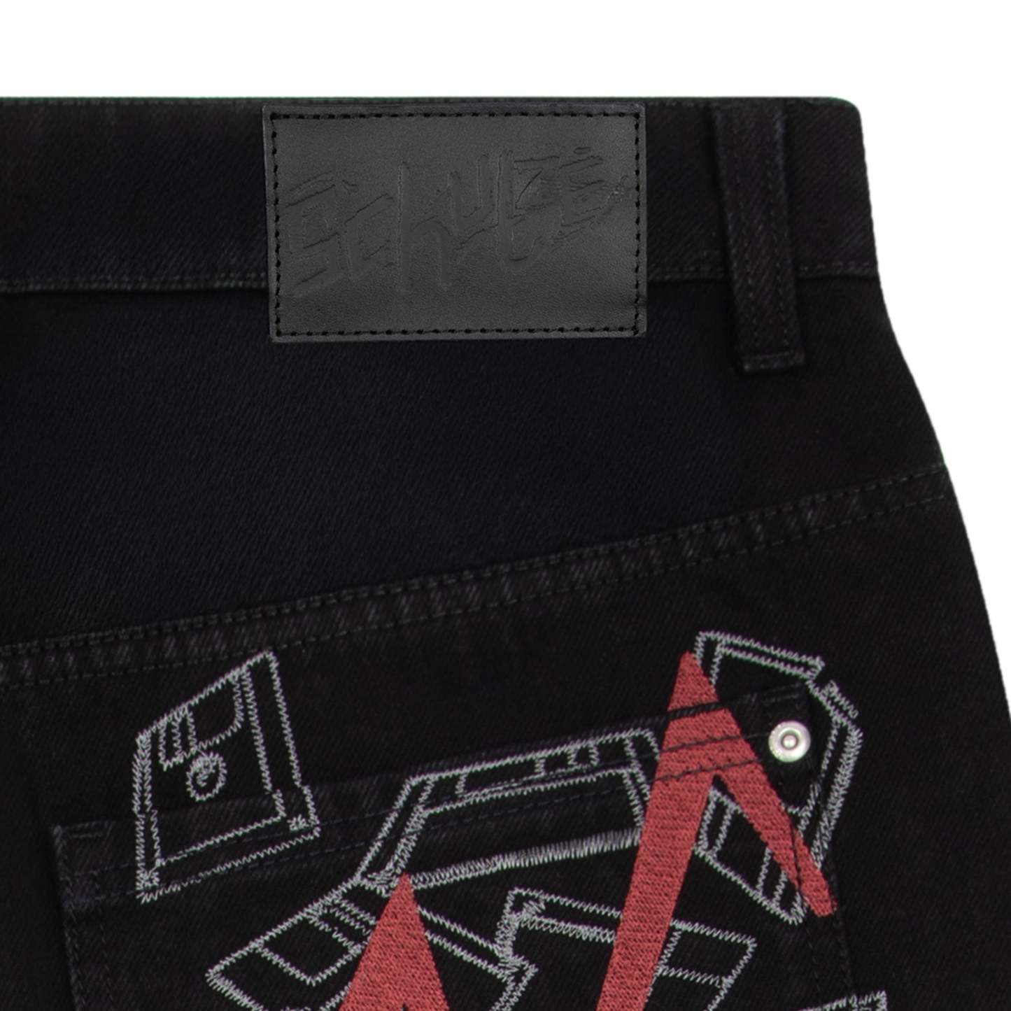 "wall street" black Denim-Coordom