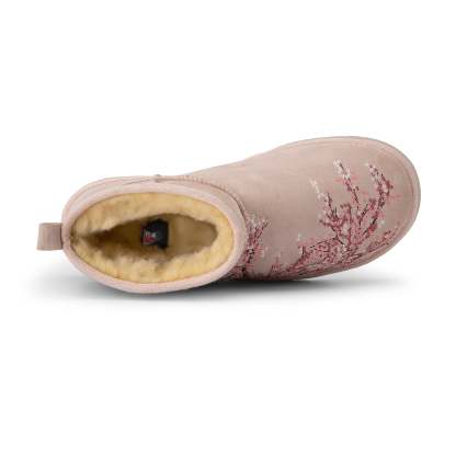 "blossom" fur-lined Boots-Coordom