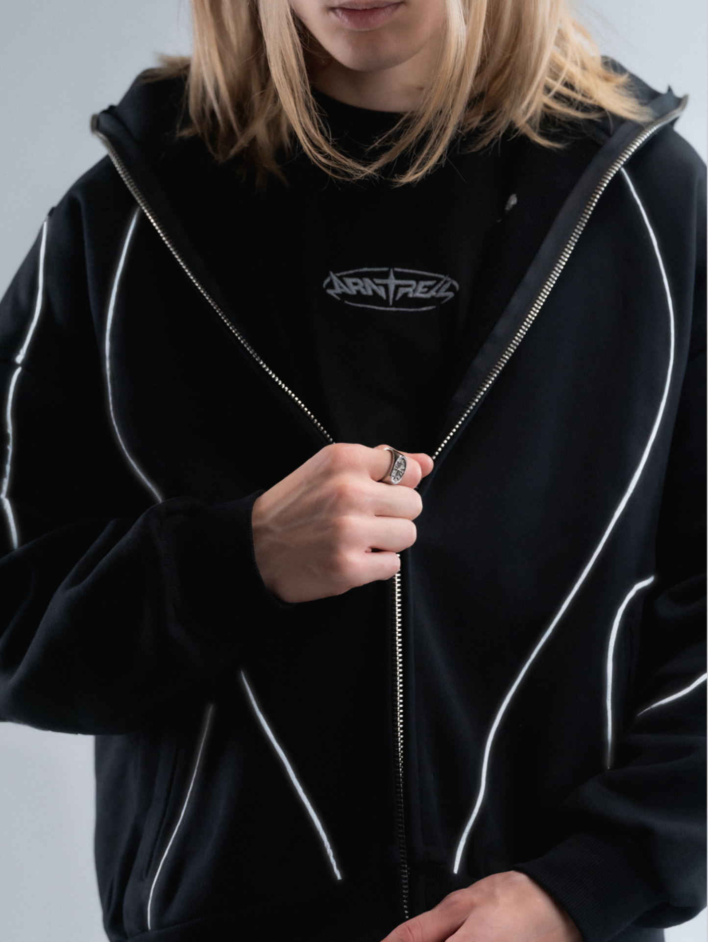 Black-out Phantom Hoodie-Coordom