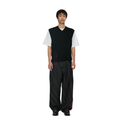 "yakuza" Knit vest-Coordom