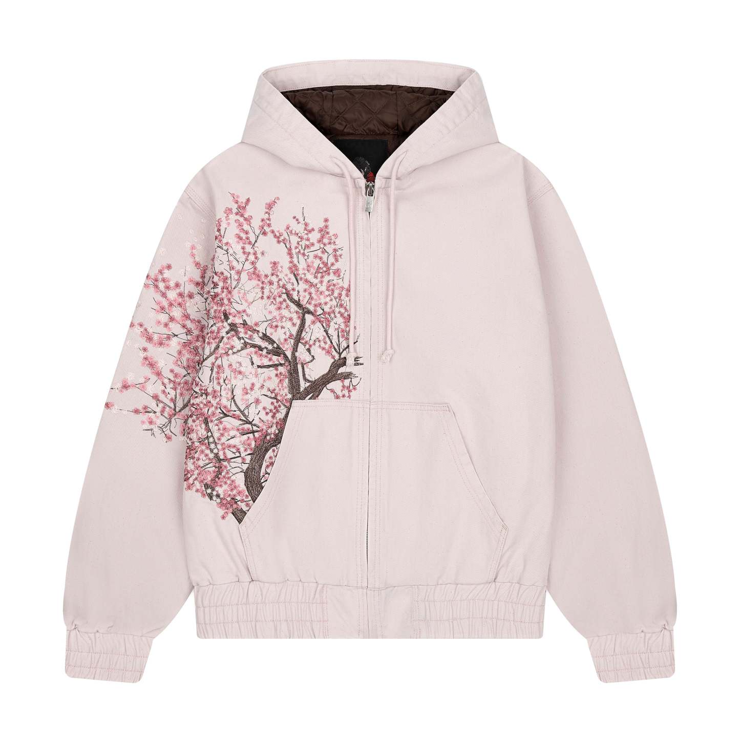 Blossom Workwear Jacket | Vintage Streetwear Casual Oversized Outerwear-Coordom