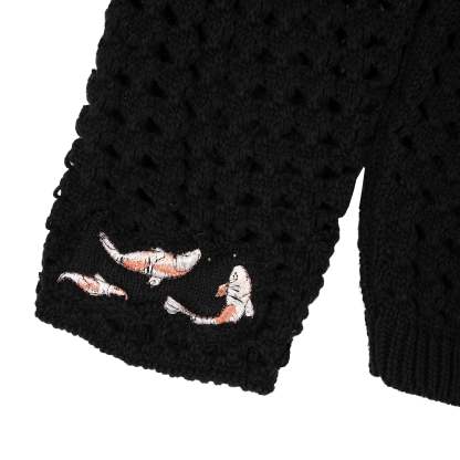 "koi fish v2" zip Knit-Coordom