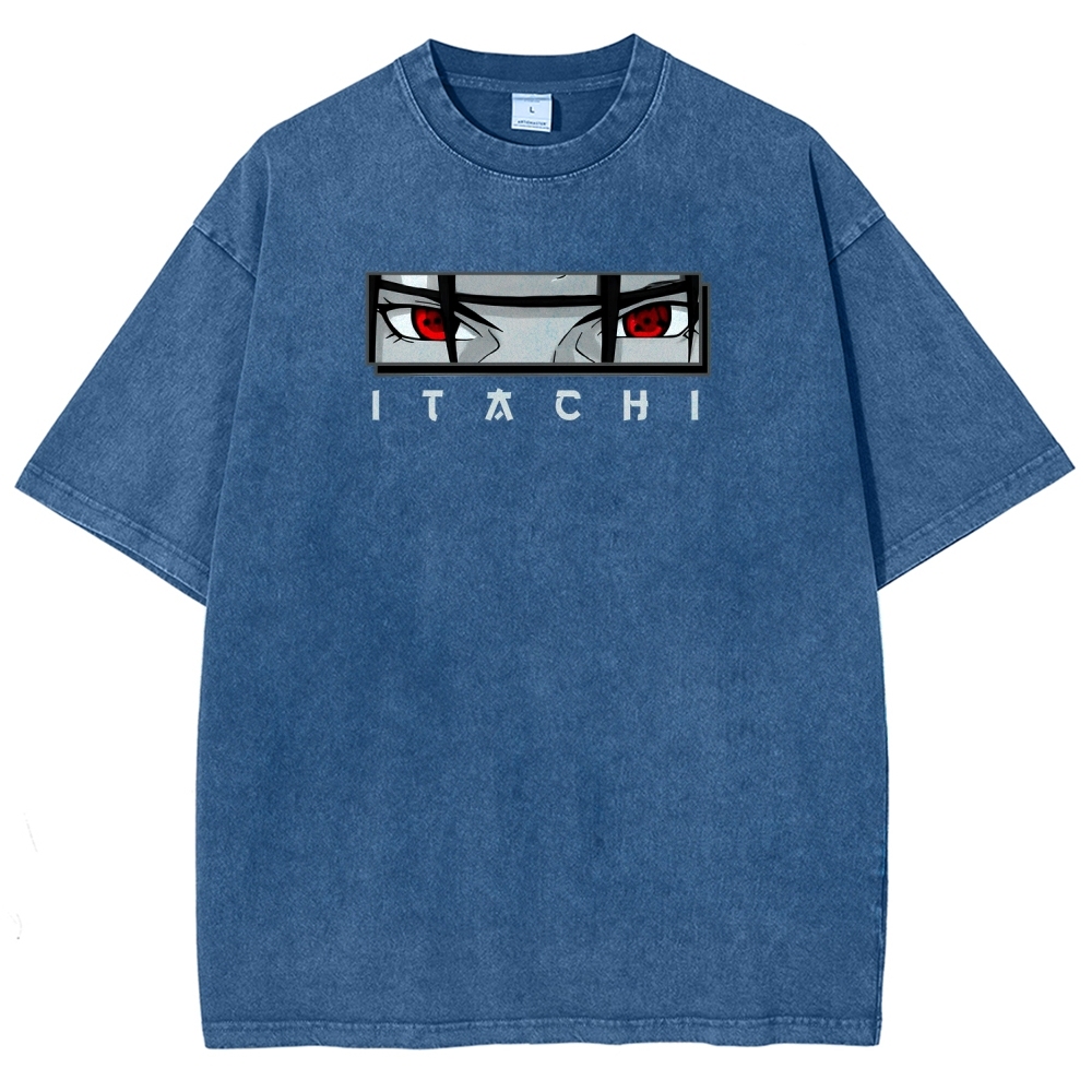 Naruto Unisex Fit Washed T-Shirt 2508023391-Coordom