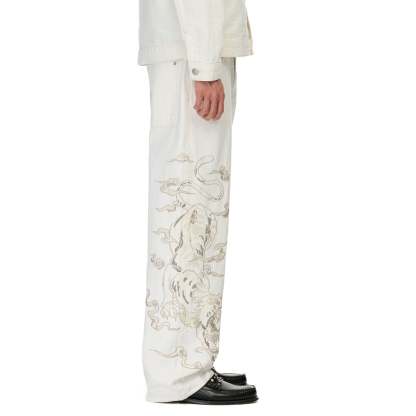 "yakuza" Denim off white-Coordom