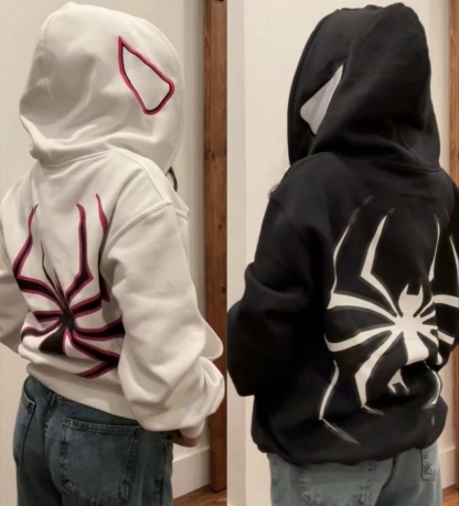 Spider Full-Zip in Black-Coordom