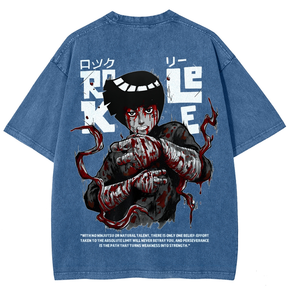 Naruto Unisex Fit Washed T-Shirt 2602007501-Coordom