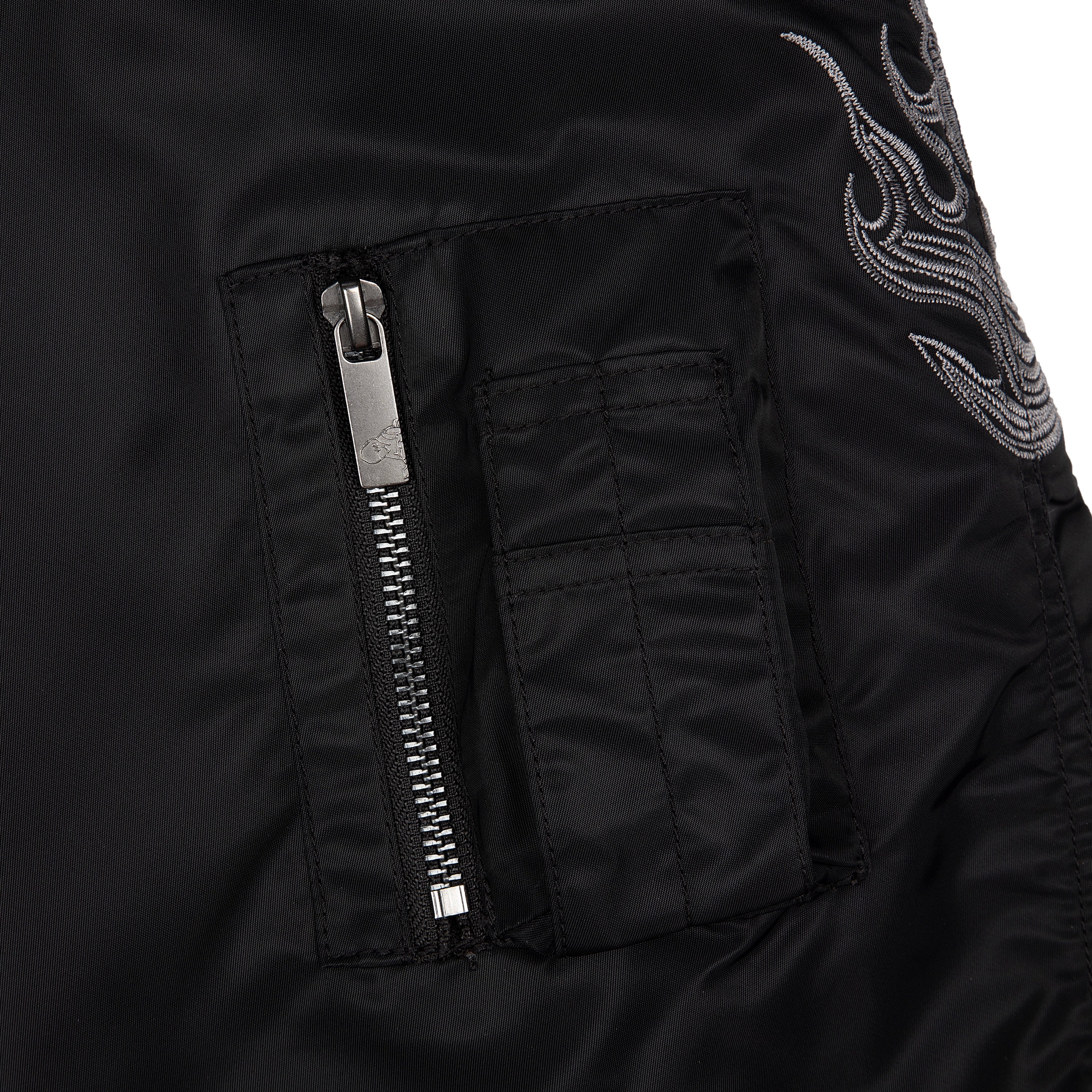 "yakuza" bomber Jacket black-Coordom
