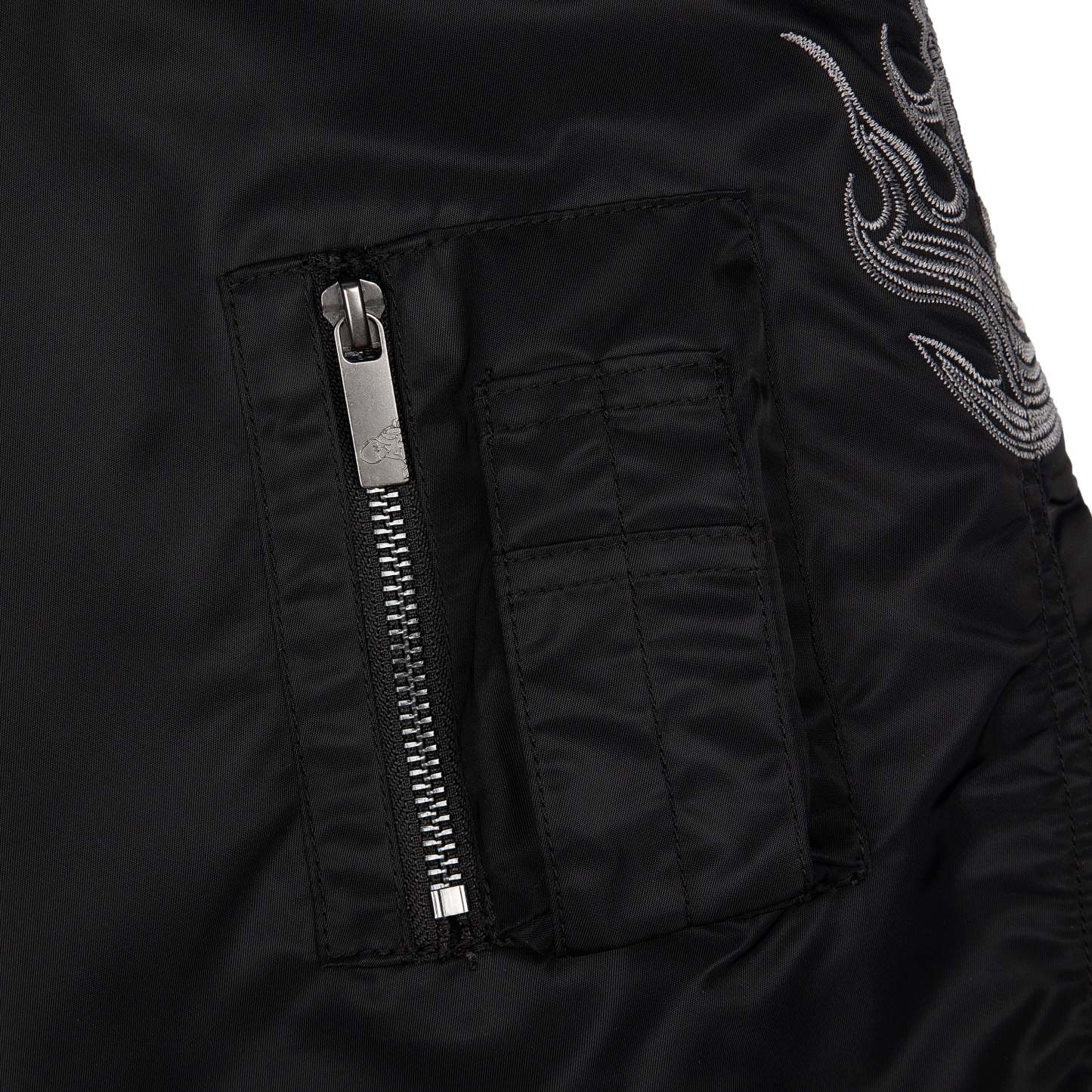 "yakuza" bomber Jacket black-Coordom