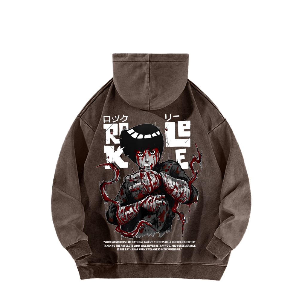 Naruto Unisex Washed Hoodie 2602007535-Coordom