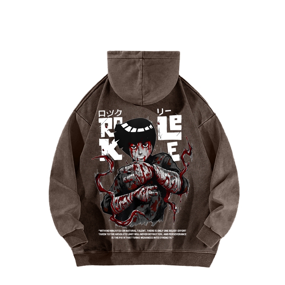 Naruto Unisex Washed Hoodie 2602007535-Coordom