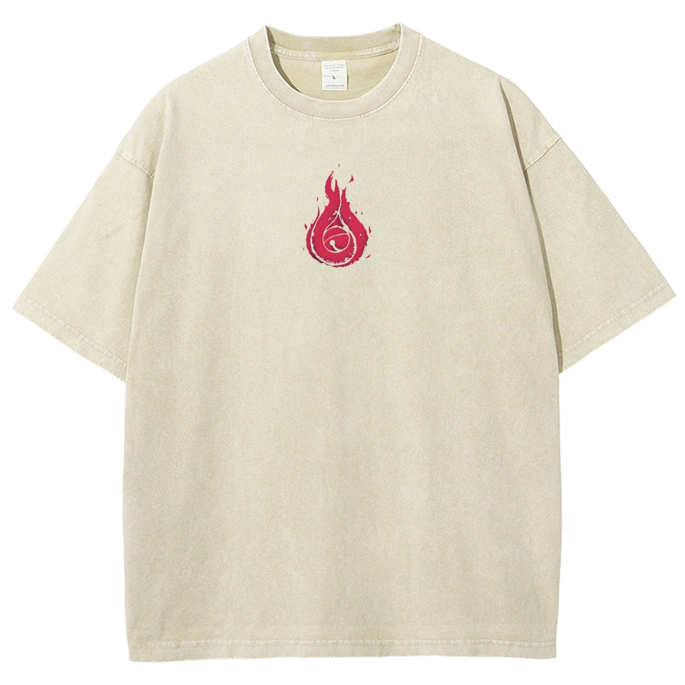 Naruto Unisex Fit Washed T-Shirt 2507030098-Coordom