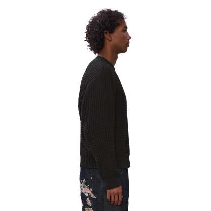 "yakuza v3" Knit black-Coordom