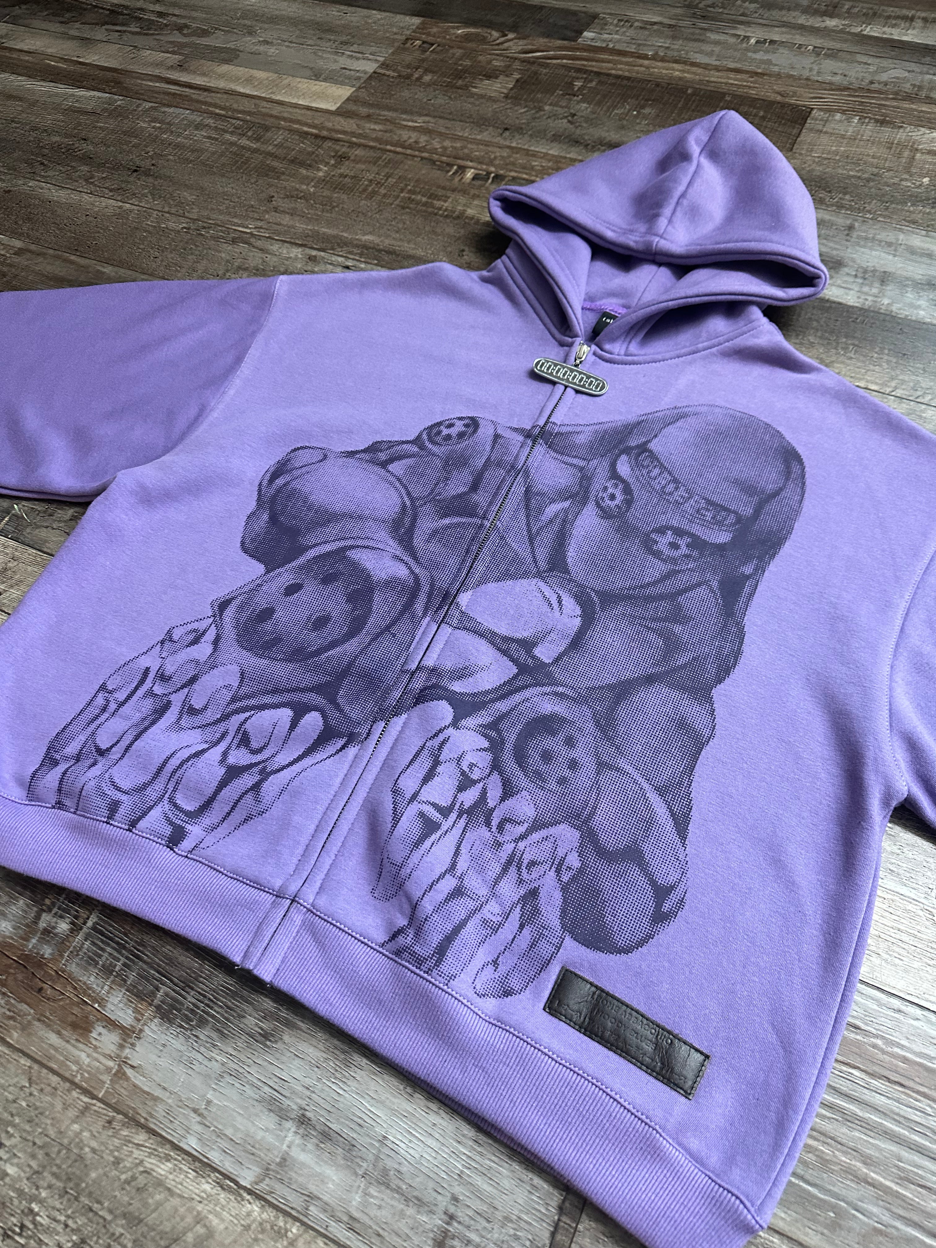 MOODY BLUES ZIP-UP-Coordom