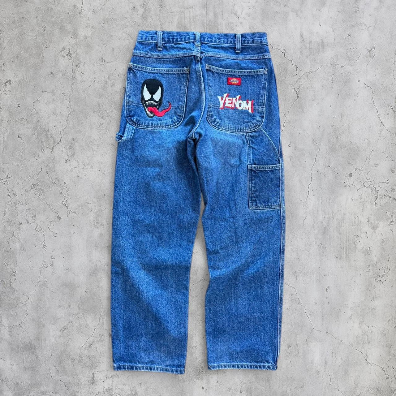 (31X30) Venom Embroidered jeans-Coordom