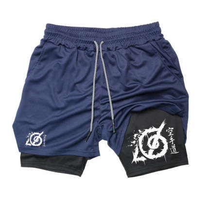 Konoha Gym Shorts-Coordom