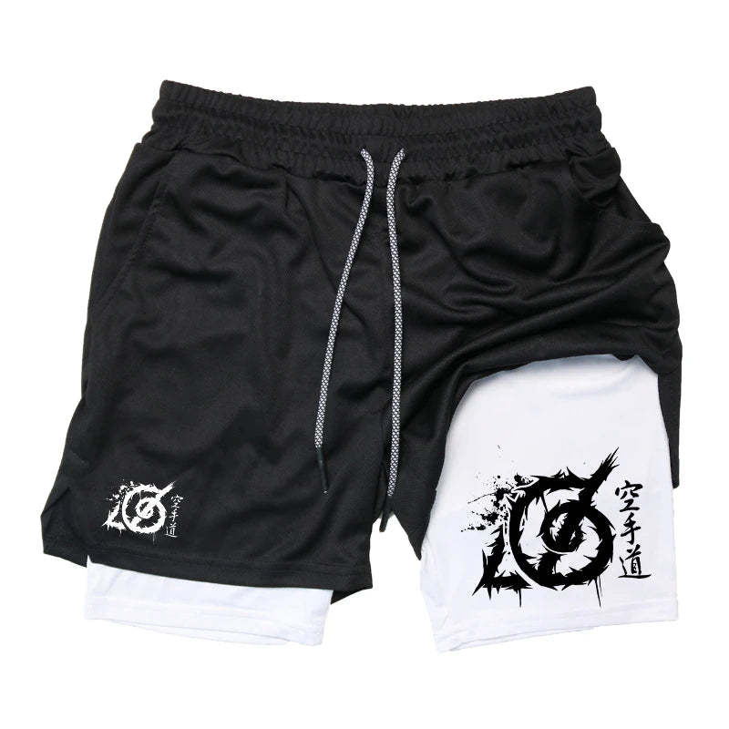 Konoha Gym Shorts-Coordom