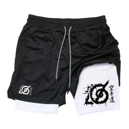 Konoha Gym Shorts-Coordom
