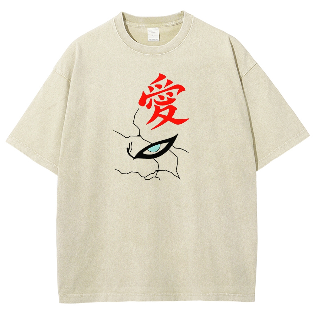 Naruto Unisex Fit Washed T-Shirt 2504014317-Coordom