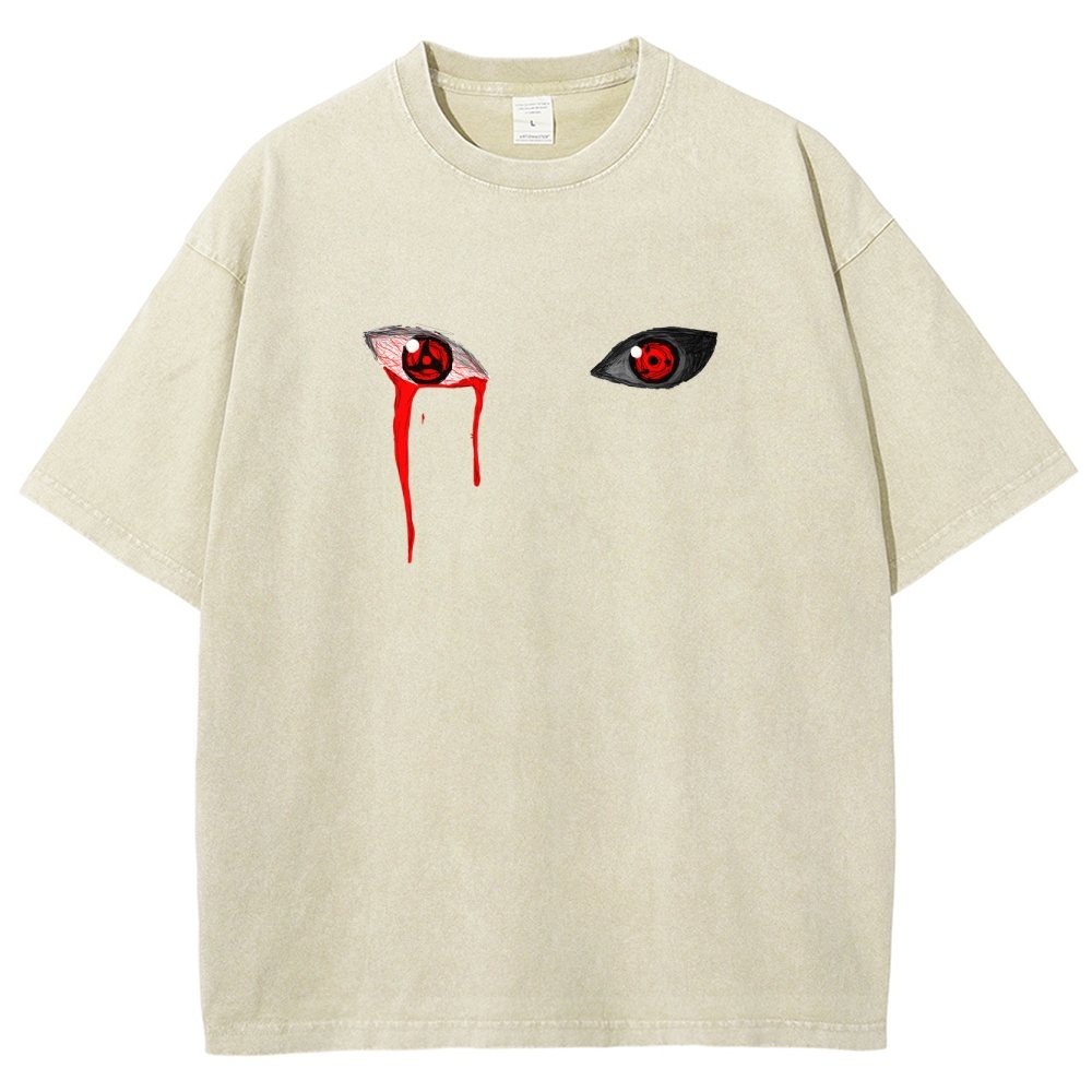Naruto Unisex Fit Washed T-Shirt 2502003554-Coordom