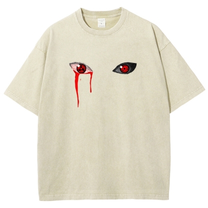Naruto Unisex Fit Washed T-Shirt 2502003554-Coordom